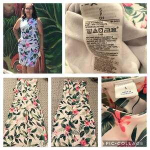 Old Navy Women's Tropical Floral Sleeveless Sheath Dress